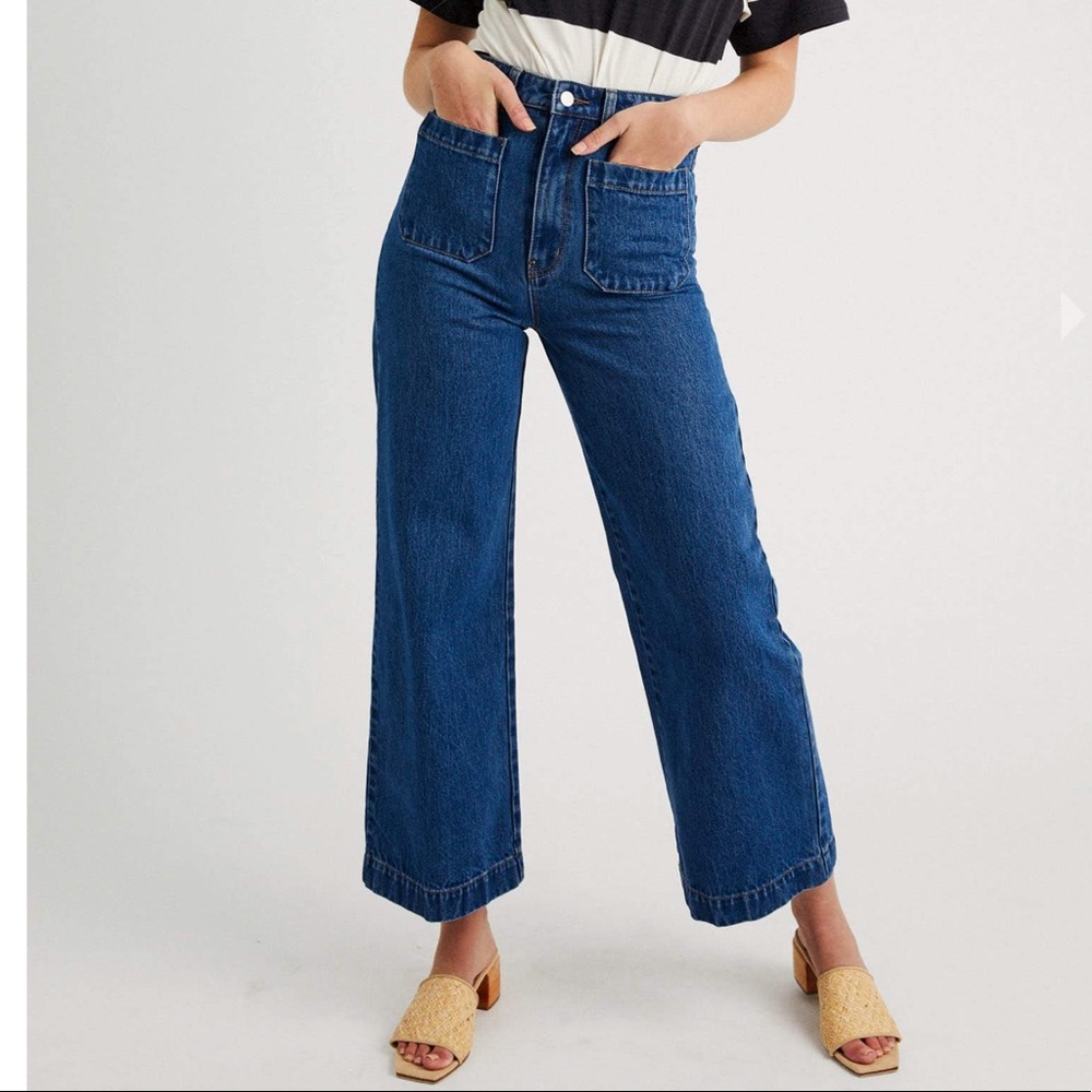 ROLLA’S Sailor Jean in Dark Wash